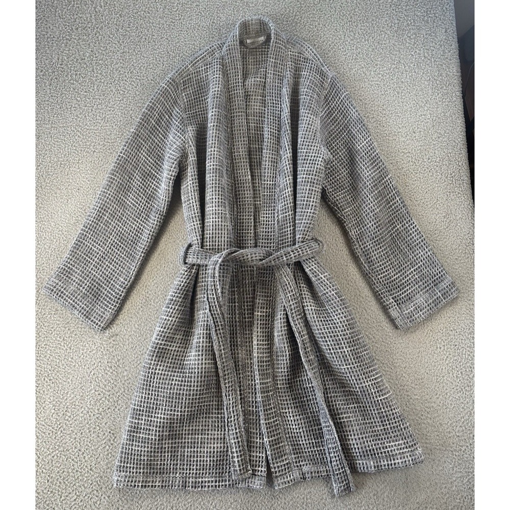 Parachute Waffle Robe Womens XL 100% Turkish Cotton Luxury  Spa Lounge